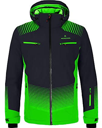 Bergson TAAVI | Herren Skijacke, wattiert, 20000 mm Wassersäule, Night Sky [367], 118 - Herren