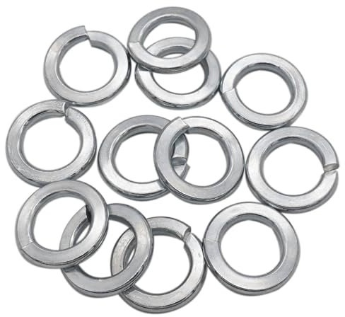 SKIR'CO (30 pezzi) Rondelle elastiche DIN127 zincate M16, rondelle metalliche, rondelle elastiche divise