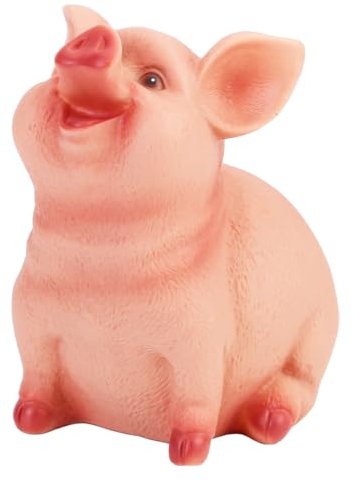 Sparschwein Niedliche Schwein Spardose, Kunststoff Sparschwein für Geldscheine und Münzen, Lustig Spardose für Kinder, Mädchen Jungen Erwachsene