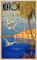 Orjdjz Wxkbl Vintage Französische Reise Wandkunst Menton Côte d'Azur Poster und Drucke Côte d'Azur Landschaft Leinwand Gemälde für Wohnkultur Bild 50x70cm Kein Rahmen