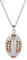 MYYCYCV Halskette Anhänger Exportierte American Football Football Anhänger weiße Halskette Geschenk