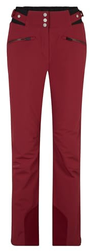 Ziener Damen TILLA Ski-Hose/Schnee-Hose | atmungsaktiv, wasserdicht, Primaloft, Berry, 46
