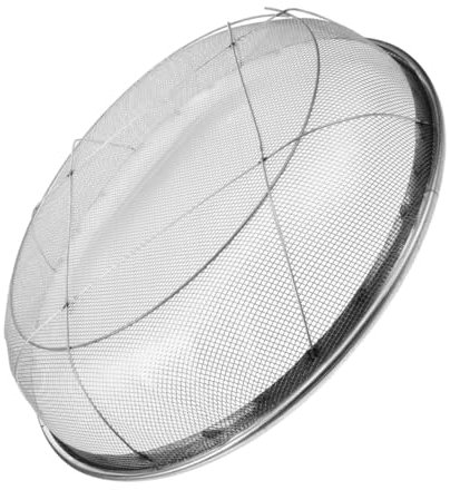 CAXUSD Gartenerdesieb Edelstahl-maschensieb Siebpfanne Gartengeräte Erdsieb