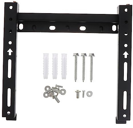 KICHOUSE Wall Mounted Tv Bracket Design for Televisions Space-saving Fixed Tv Wall Hanger for Homes Bedrooms and Hotels Easy Installation and Support