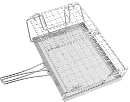 Warmhm Toaster-rack Für Den Außenbereich Japanischer Stil Kochrost Aus Edelstahl Abnehmbarer Backrost Für Einfache Reinigung