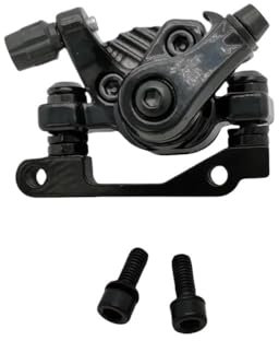 HUTBUVEAW for KuKirin G2Pro/Max Scooter Universelle Scheibenbremsen vorne und hinten Scooter Mechanische Scheibenbremsen aus Aluminiumlegierung(Rear)