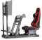 Dardoo 8040 Profil F1 Racing Simulator Cockpit mit Sitz Display Rahmen, passend für G920&G923, T300RS Ohne Rad, Pedal, Handbremse und Monitor
