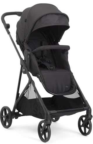 Chicco Kinderwagen Seety, leichter und kompakter Kinderwagen von 0 Monaten bis 4 Jahren, maximale Traglast 22 kg, faltbarer Kinderwagen, verstellbare Rückenlehne, automatische Ein-Hand-Faltung
