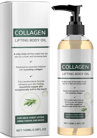 Laycelia Huile Corporelle Liftante Au Collagène,Huile Corps Au Collagène Pour Femmes,Firmea Collagene Creme Corps,Collagen Lifting Body Oil,Anti Cellulite,Raffermissante,Hydratante,Atténue Les Ridules