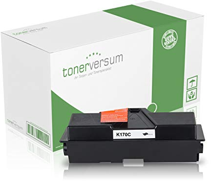 Tonerversum Toner kompatibel zu Kyocera TK-170 Schwarz für Ecosys P2135d P2135dn FS-1320d FS-1320dn FS-1370dn Druckerpatrone TK170 Black