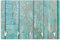 banjado® Schlüsselbrett aus Glas 30 cm x 20 cm mit Motiv Blaue Planken/Schlüsselbrett magnetisch & beschreibbar/Schlüssel Organizer Hakenleiste/Key Holder