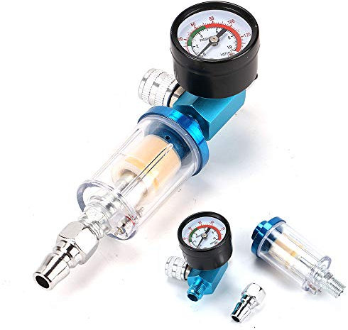 Yorking Spray Regulator Gun 1/4 Air Pressure Gauge water pressure regulator air regulator for Spray Paint Guns