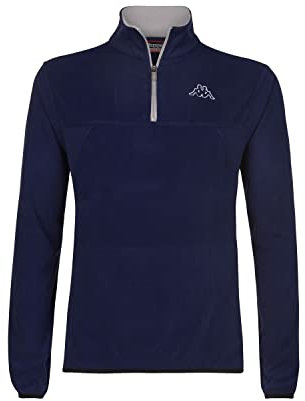 Kappa - Pile Mezza Zip Logo Vauste Pile in Micro Polar cod: 3023G40 (Blue Marine, S)