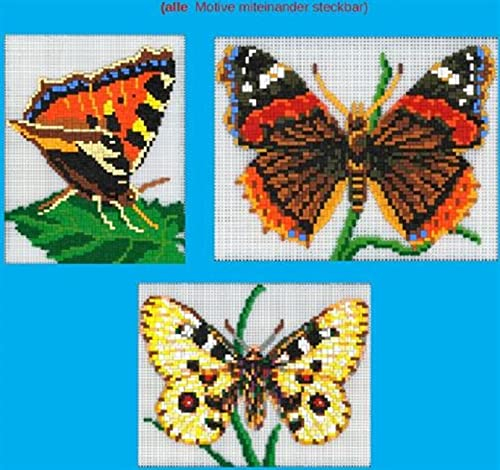 Mini Stecksystem Schmetterlinge XXL 3 in 3 ca. 3.500 Teile, 3 Motive gleichzeitig steckbar! Nr. 42212