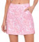 M MOTEEPI Tennisrock Damen 16'' Skort Damen Rock Mit Hose Drunter Skirt Mit 4 Taschen Golfrock Sportrock Damen Hohe Taille Sommer Röcke Innerer Kurzer Hose Kristall-Rosa M