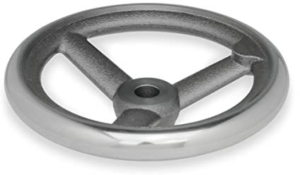 Ganter Normelemente | Handrad Gusseisen | DIN 950-GG-80-B12-A | Durchmesser d1: 80mm; Bohrung d2: 12mm