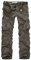 Minetom Pantalon Homme Pantalon Cargo avec Poches Pantalon De Combat D'Extérieur Pantalon De Travail Activités en Plein Air Pantalon Décontracté A Gris Clair XL