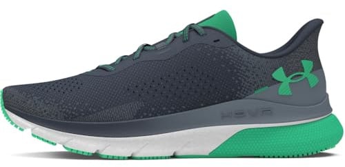 Under Armour Men's HOVR Turbulence 2 Running Shoe, (110) Downpour Gray/Gravel/Vapor Green, 10