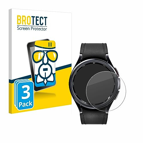 BROTECT 3 Stück Schutzglas für Samsung Galaxy Watch 6 Classic