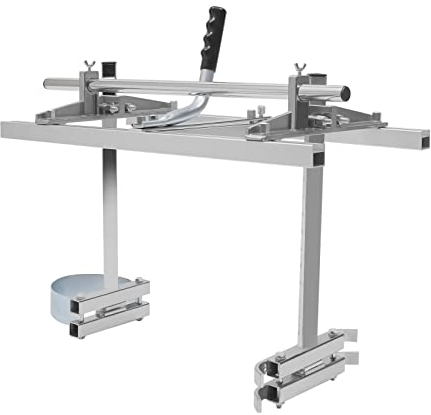 Kaichenyt 24 pulgadas soporte de motosierra, tablón portátil fresado barras de motosierra para 14 a 24 móvil aserradero motosierra accesorios herramientas