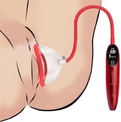 Elektrisch Klitoris Saugen Smart Vakuum Pussy LZMYZ Klitorissauger Vaginasauger Pump Vagina Sucker Set Vaginapumpe Nippel Saugen Sauger Klitoris Stimulator Sexspielzeug FüR Frauen und Paare