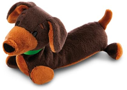 NICI 49821 Kuscheltier Dackel 20cm liegend braun - Stofftier aus weichem Plüsch, niedliches Plüschtier zum Kuscheln und Spielen, für Kinder & Erwachsene, tolle Geschenkidee, Nr