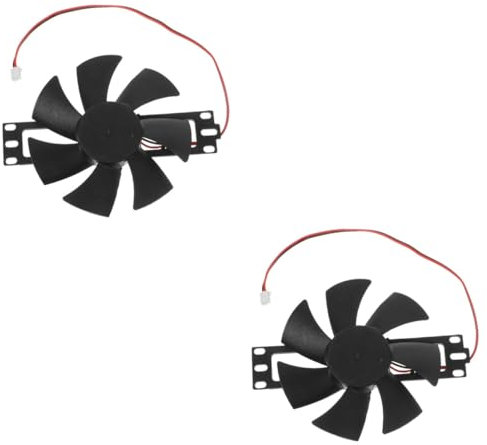 HOMSFOU 2 Pz ventola del fornello a induzione accessori per radiatori pezzo di ricambio per piano cottura a induzione fan parte di riparazione del fornello la ventola del radiatore Muto