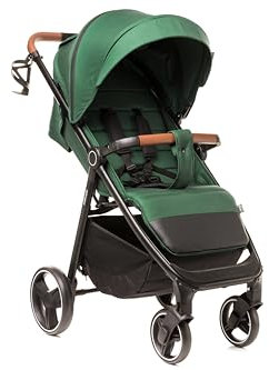 4Baby Stinger XXIII Kinderwagen geeignet ab 6 Monaten bis max. 22 kg (Grün)