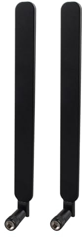 Futheda 2 Paquets Antenne 4G LTE SMA Mâle 8dBi Omnidirectionnelle pour Orange SFR Bouygues Telecom Free Mobile Huawei ZTE 4G LTE Routeur Passerelle Modem Point d'accès