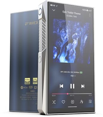 FiiO M23 Portable High Resolution Music Player (Stainless Steel)