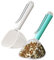 Sonwaha 2Pcs Pelle à Nourriture pour Animaux Cuillère à Mesurer la Nourriture pour Chien Cuillère à Nourriture pour Chat avec Clip pour le Riz, les Haricots et les Céréales.