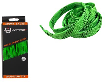 Ice hockey shoes with waxed anti-slip laces | Anti-slip | Freeze-resistant | Wear-resistant