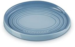 Le Creuset Repose-cuillère ovale en grès Chambray, 71507154340099