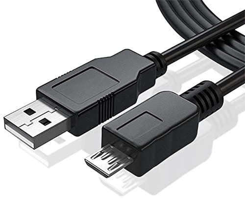 Guy-Tech Câble USB - Chargeur - Câble de charge - Compatible avec Kaito KA332W - Manivelle solaire d'urgence AM/FM - Radio météo