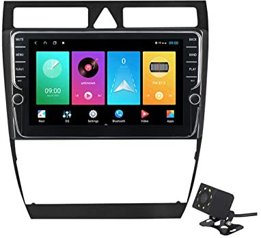 Reproductor de DVD estéreo para coche HTXPSM con navegación GPS táctil para Audi A6 C5 1997-2004 S6 RS6 Android 12, radio para coche, tableta Android 8, pantalla estéreo Carplay, reproductor MP5, rep
