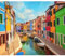 decomonkey Fototapete Stadt 400x280 cm XXL Design Tapete Fototapeten Vlies Tapeten Vliestapete Wandtapete moderne Wand Schlafzimmer Wohnzimmer Venedig Italien