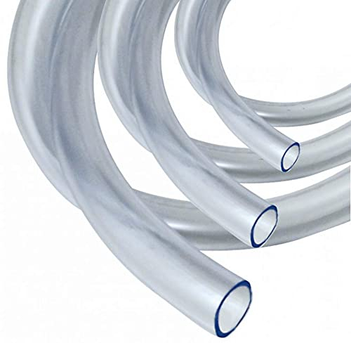 8mm ID x 11mm OD 2 Metres Clear Flexible PVC TUBING Water Pipe Food Grade Hose .PENTECH MOULDING CO LTD