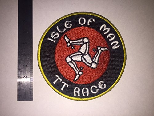 BLUE HAWAI Ecusson-Patches Aufnaher Toppa???Isle Of Man TT Race???zum Aufb?geln
