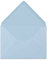 100 DIN C6 Briefumschläge hellblau 11,4 x 16,2 cm 80 g/m² Nassklebung Post-Umschläge ohne Fenster ideal für Weihnachten Grußkarten Einladungen von Ihrem Glüxx-Agent