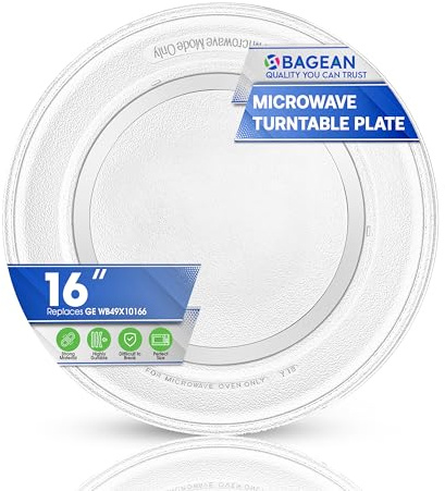 Replacement for GE WB49X10166 Microwave Glass Turntable Plate/Tray 16