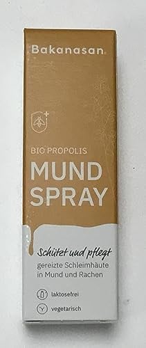 Generisch 15ml Propolis-Mundspray Mund u.Rachen 1200€/Ltr Bakanasan Thymian Salbei Imker Imkerei Propolis