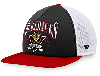 Fanatics - NHL Chicago Blackhawks True Classic Foam Front Trucker Snapback Cap