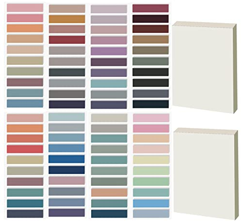 1700 Stück Index Haftnotizen Tabs, Seite Marker Pagemarker Set Flaggen Index Bunt Dünn Plastik Haftstreifen Pastell Set Sticky Tabs Aesthetic Seitenmarkierung Klebemarkierungen Haftmarker