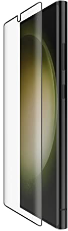 Belkin ScreenForce TrueClear Curve Display-Schutzfolie mit Blaulichtfilter für Samsung Galaxy S23 Ultra, vollflächiger Displayschutz mit Blaufilter, kristallklarer Schutz vor Aufprall und Kratzern