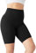 BAYDI Creamlush Radlerhose Damen - 20 cm Bequeme Kurze Sporthose mit Hoher Taille für Yoga Pilates Freizeit Alltag