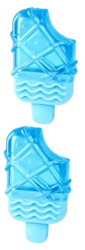 minkissy 2 piezas de refrigeración juguetes para mascotas perro congelador tratar juguete cachorro bola perros juguetes de entrenamiento congelable mascota mordedor cachorro perro