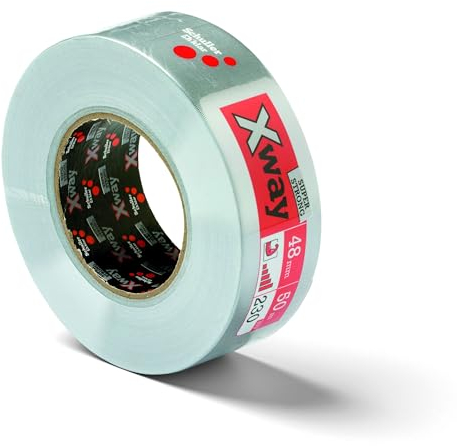 X-WAY SUPERSTRONG 48mmx50m Gewebeklebeband, silber