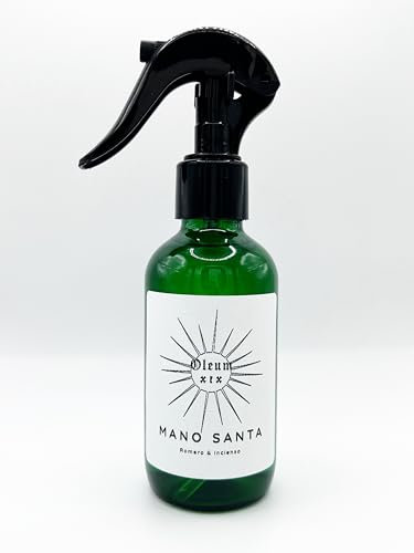 Oleum XIX - Bruma Purificadora Mano Santa | Aceites Esenciales de Romero e Incienso | Ambientador Textil | Perfume para el Hogar