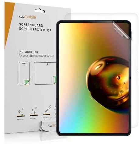 kwmobile 2X Pellicola Protettiva Compatibile con Xiaomi Pad 6S PRO 12.4 - Set Pellicole Touchscreen - Pellicola Antiriflesso e Anti-Impronte per Tablet