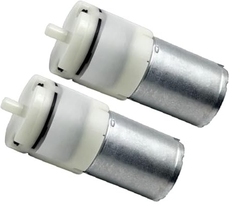 CONQUERALL 2PCS Pompa d'aria DC 6V 370 Mini pompa d'ossigeno silenziosa per la pesca per la pesca da campo, vasche per pesci, piccoli stagni di allevamento